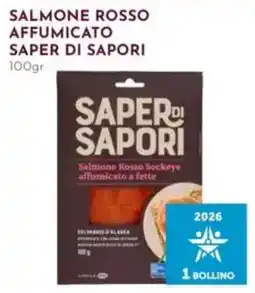 Pan Salmone Rosso Sockeye affumicato a fette offerta