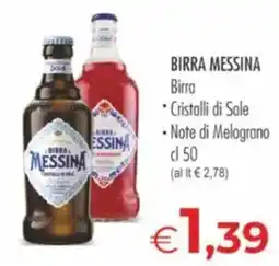 MerSi Supermercati Birra Messina offerta