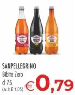 MerSi Supermercati Sanpellegrino Bibite Zero offerta