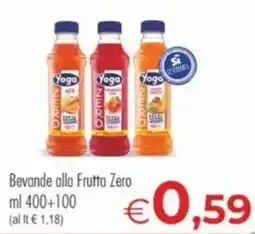 MerSi Supermercati Beverage alla Frutta Zero offerta