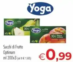 MerSi Supermercati Succhi di Frutta Optimum offerta