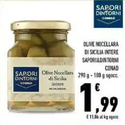 Conad Tuday Olive Nocellara di Sicilia intere offerta