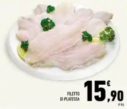 Conad Tuday Filetto di platessa offerta