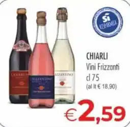 MerSi Supermercati Chiarli Vini Frizzanti offerta