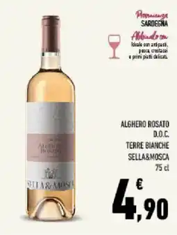 Conad Tuday Alghero Rosato D.O.C. Terre Bianche Sella&Mosca offerta