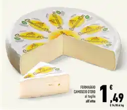 Conad Tuday Formaggio Camoscio d'Oro offerta
