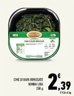 Conad Tuday Cime di rapa ripassate Nonna Lina offerta