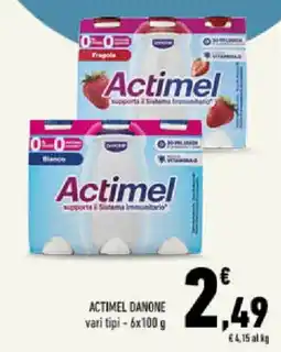 Conad Tuday Actimel Danone offerta