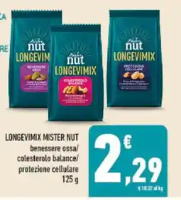Conad Tuday Longevimix Mister Nut offerta