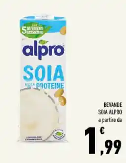 Conad Tuday Bevande soia Alpro offerta