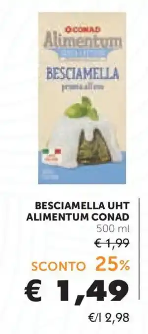Besciamella UHT Alimentum Conad