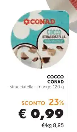 Conad Cocco Conad stracciatella offerta