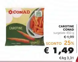 Conad Carotine Conad offerta