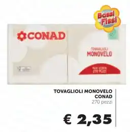 Conad Tovaglioli monoveло Conad offerta
