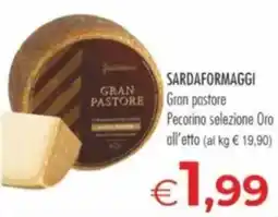 MerSi Supermercati Gran pastore Pecorino selezione Oro offerta
