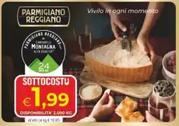MerSi Supermercati Parmigiano Reggiano Cantarelli Montagna offerta