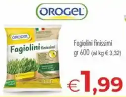 MerSi Supermercati Orogel Fagiolini finissimi offerta