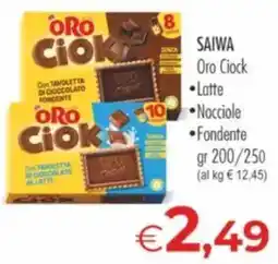 MerSi Supermercati SAIWA Oro Ciok offerta