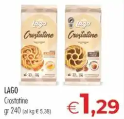 MerSi Supermercati Lago Crostatine offerta