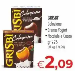 MerSi Supermercati Grisbi' Colazione offerta