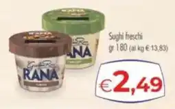 MerSi Supermercati Sughi freschi Rana offerta