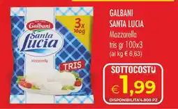 MerSi Supermercati Galbani Santa Lucia Mozzarella offerta
