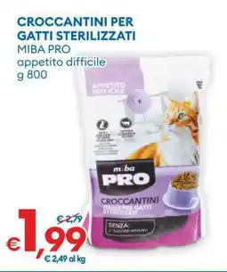MD Discount CROCCANTINI PER GATTI STERILIZZATI offerta