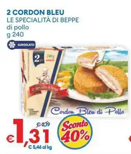 MD Discount 2 CORDON BLEU offerta