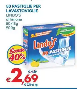 MD Discount 50 PASTIGLIE PER LAVASTOVIGLIE offerta