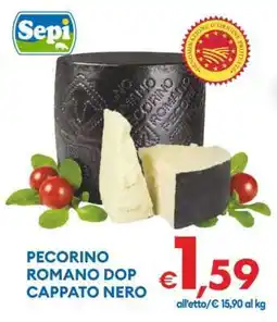 MD Discount PECORINO ROMANO DOP CAPPATO NERO offerta