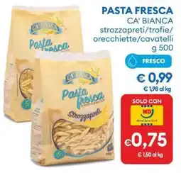 MD Discount PASTA FRESCA CA' BIANCA offerta