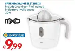 MD Discount SPREMIAGRUMI ELETTRICO offerta