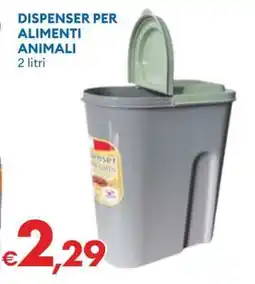 MD Discount DISPENSER PER ALIMENTI ANIMALI offerta
