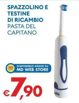 MD Discount SPAZZOLINO E TESTINE DI RICAMBIO offerta