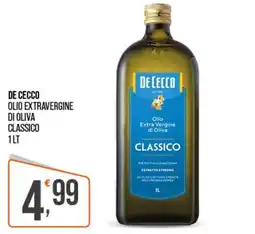 Cash pro De Cecco olio extravergine di oliva classico offerta