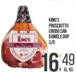 Cash pro King's prosciutto crudo san daniele dop offerta