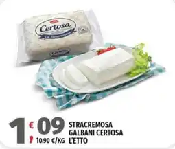 Vivo Supermercati Stracremosa Galbani Certosa offerta