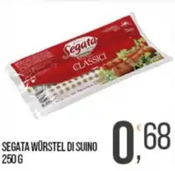 Cash pro Segata würstel di suino classici offerta