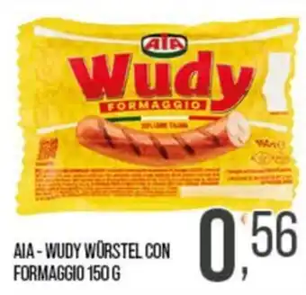 Cash pro AIA - Wudy würstel con formaggio offerta