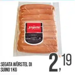 Cash pro Segata würstel di suino offerta