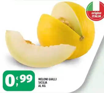 Vivo Supermercati Meloni gialli Sicilia offerta