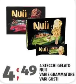 Vivo Supermercati Stecci gelato Nuii offerta