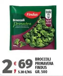Vivo Supermercati Broccoli Primavera Findus offerta
