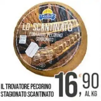 Il trovatore pecorino stagionato scantinato