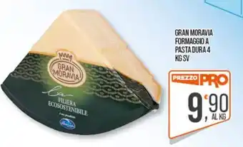 Cash pro Gran Moravia formaggio a pasta dura offerta