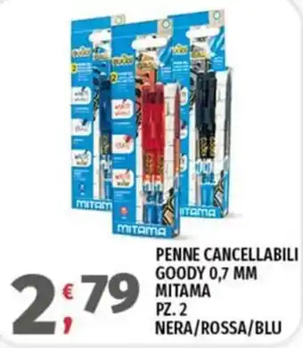 Penne cancellabili Goody 0,7 mm Mitama