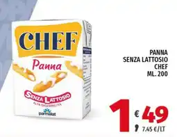Vivo Supermercati Panna senza lattosio Chef offerta