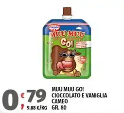 Vivo Supermercati Muu Muu Go! Cioccolato e Vaniglia Cameo offerta