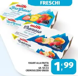 Vivo Supermercati Yogurt alla frutta Milk offerta