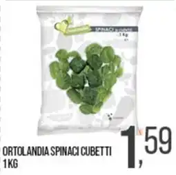 Cash pro Ortolandia spinaci cubetti offerta